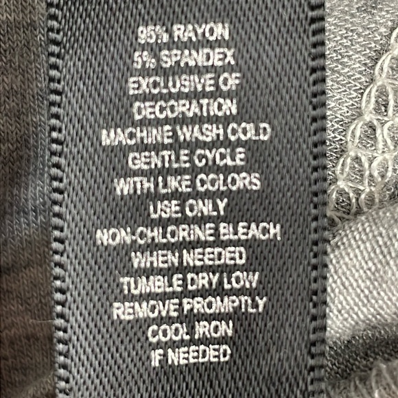 NWT Kensie Sleep Shirt Nightgown Short Sleeve Heather Gray L - Picture 14 of 16